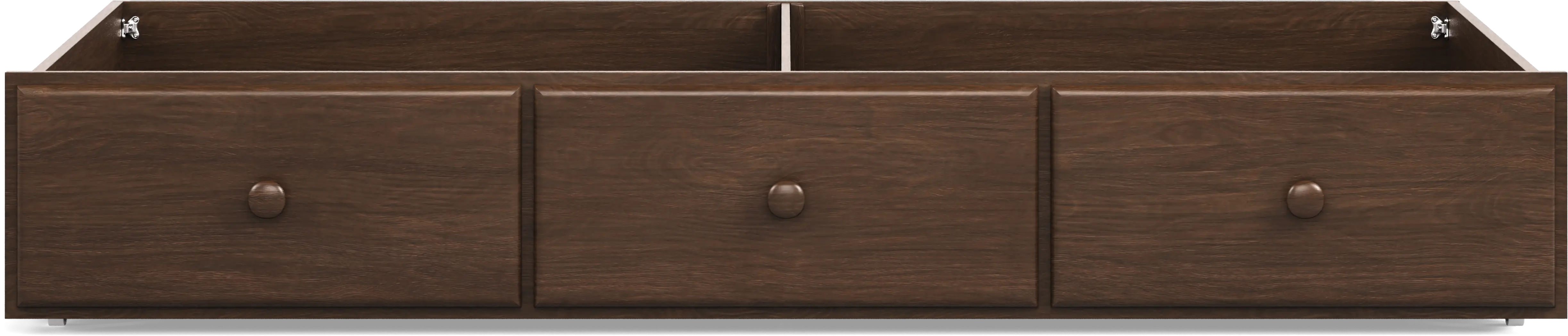 Kids South Bend Brown Cherry Twin Storage Trundle - Thumbnail - Image 2