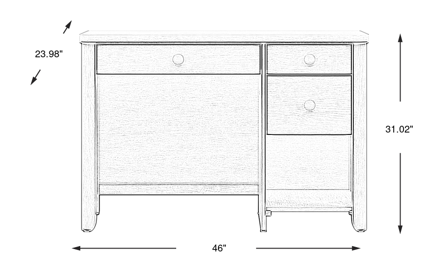 Dimension Image. Please refer to the Dimension Tab on this page for dimension details.