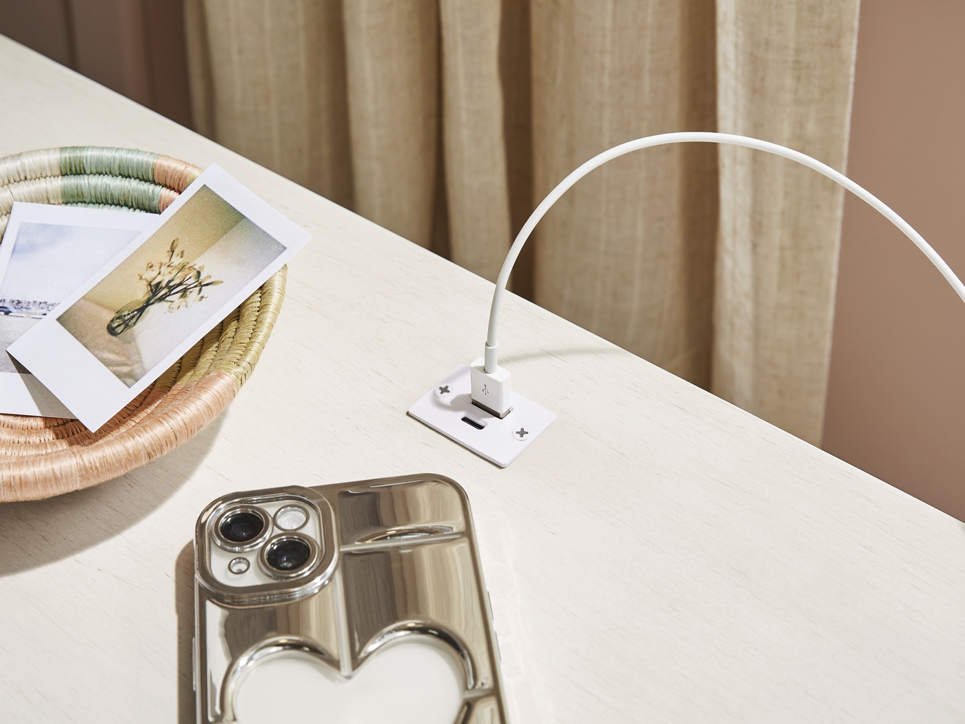 Kids South Bend Washed White Nightstand - Thumbnail - Image 3