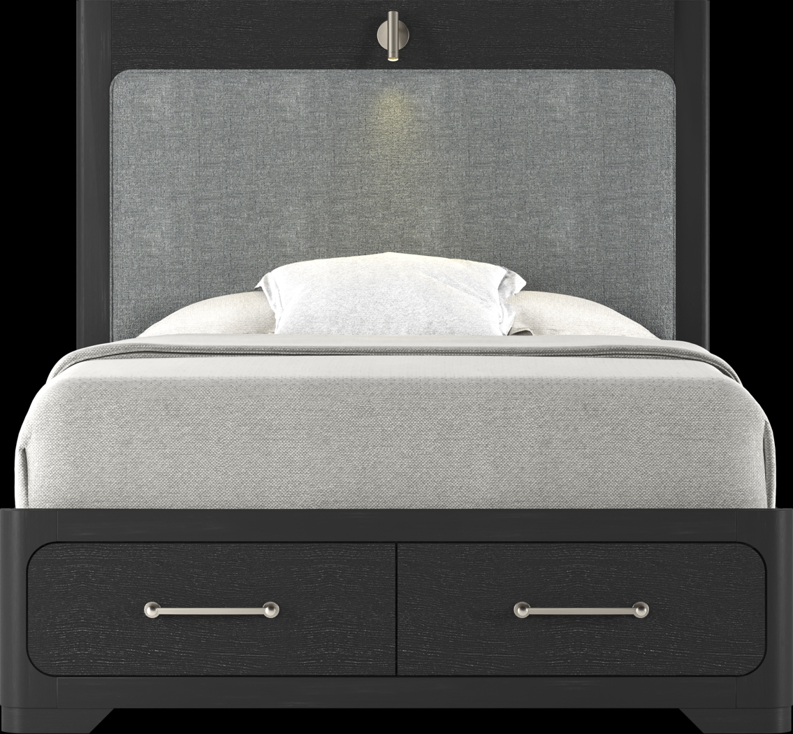 Kids Southside Loft Ebony 5 Pc Full Storage Bedroom - Thumbnail - Image 3