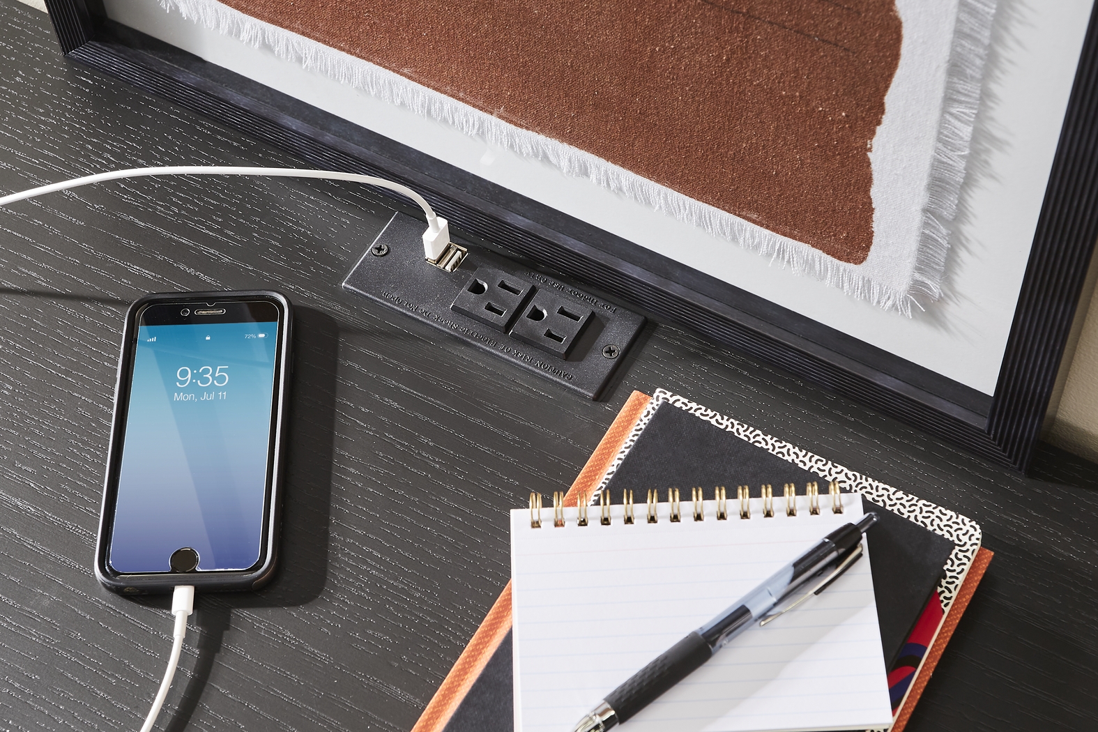 Kids Southside Loft Ebony Desk - Thumbnail - Image 2