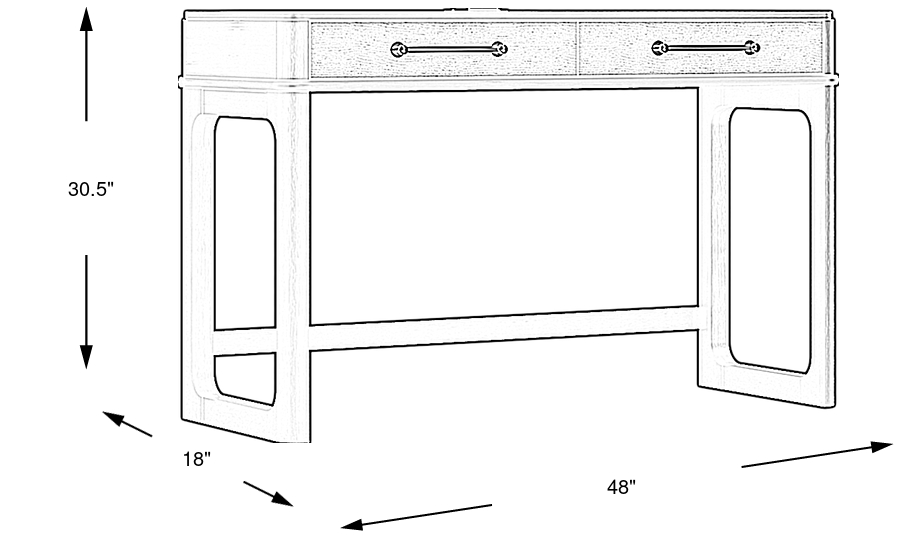 Dimension Image. Please refer to the Dimension Tab on this page for dimension details.