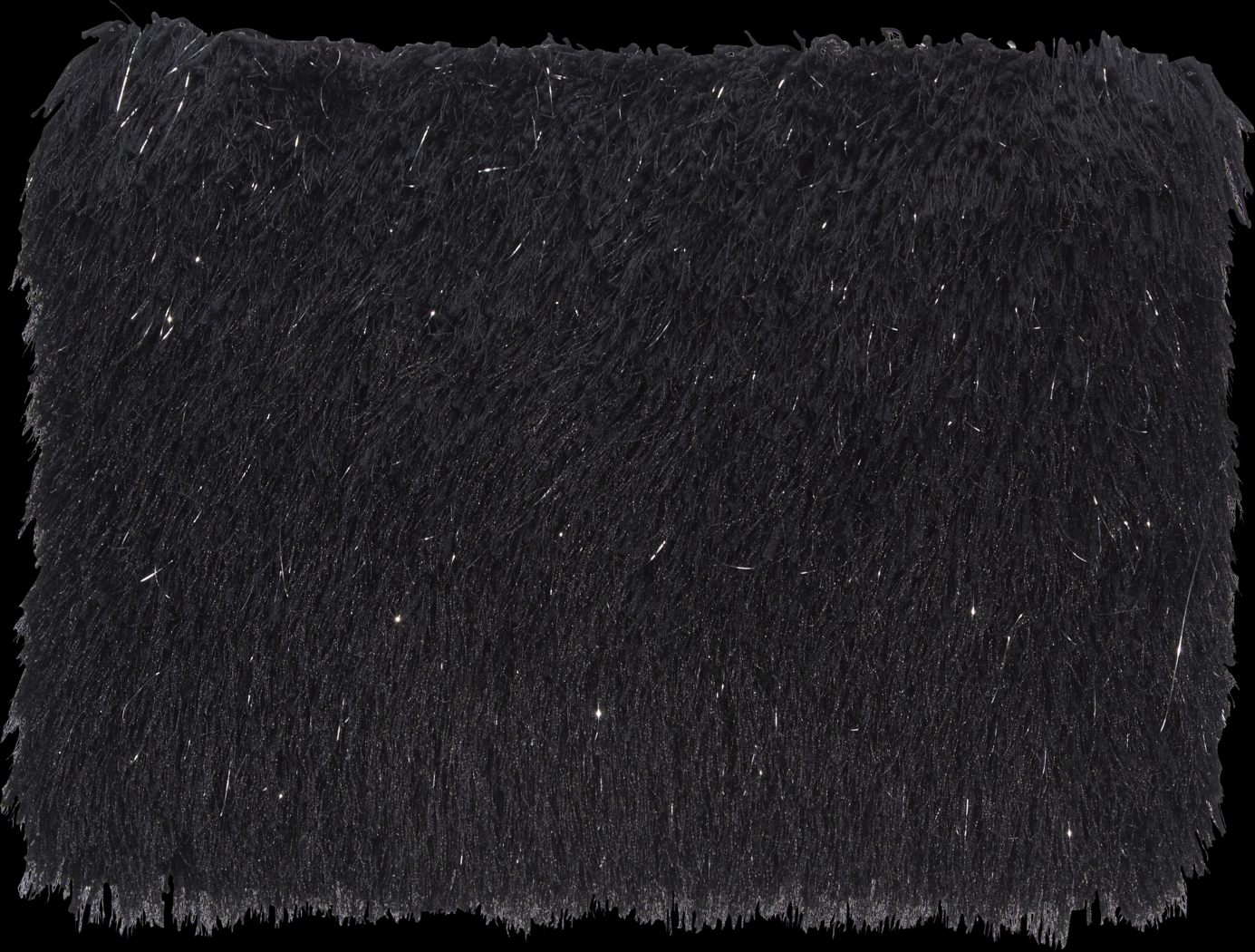 Kids Souzan I Black Throw Pillow - Thumbnail - Image 1