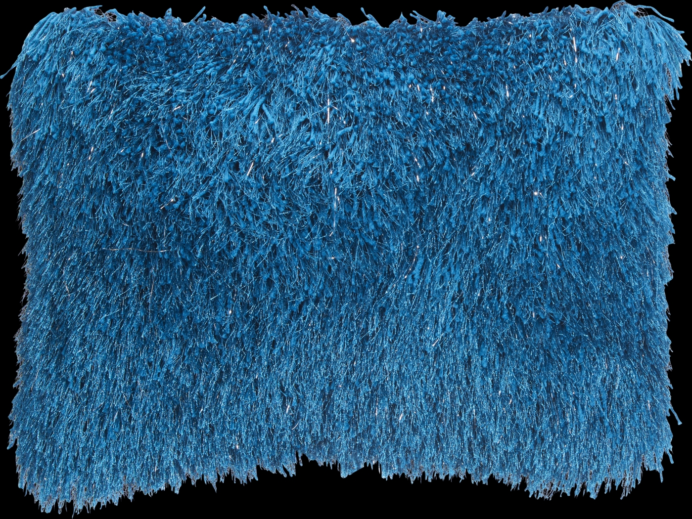 Kids Souzan I Teal Throw Pillow - Thumbnail - Image 1