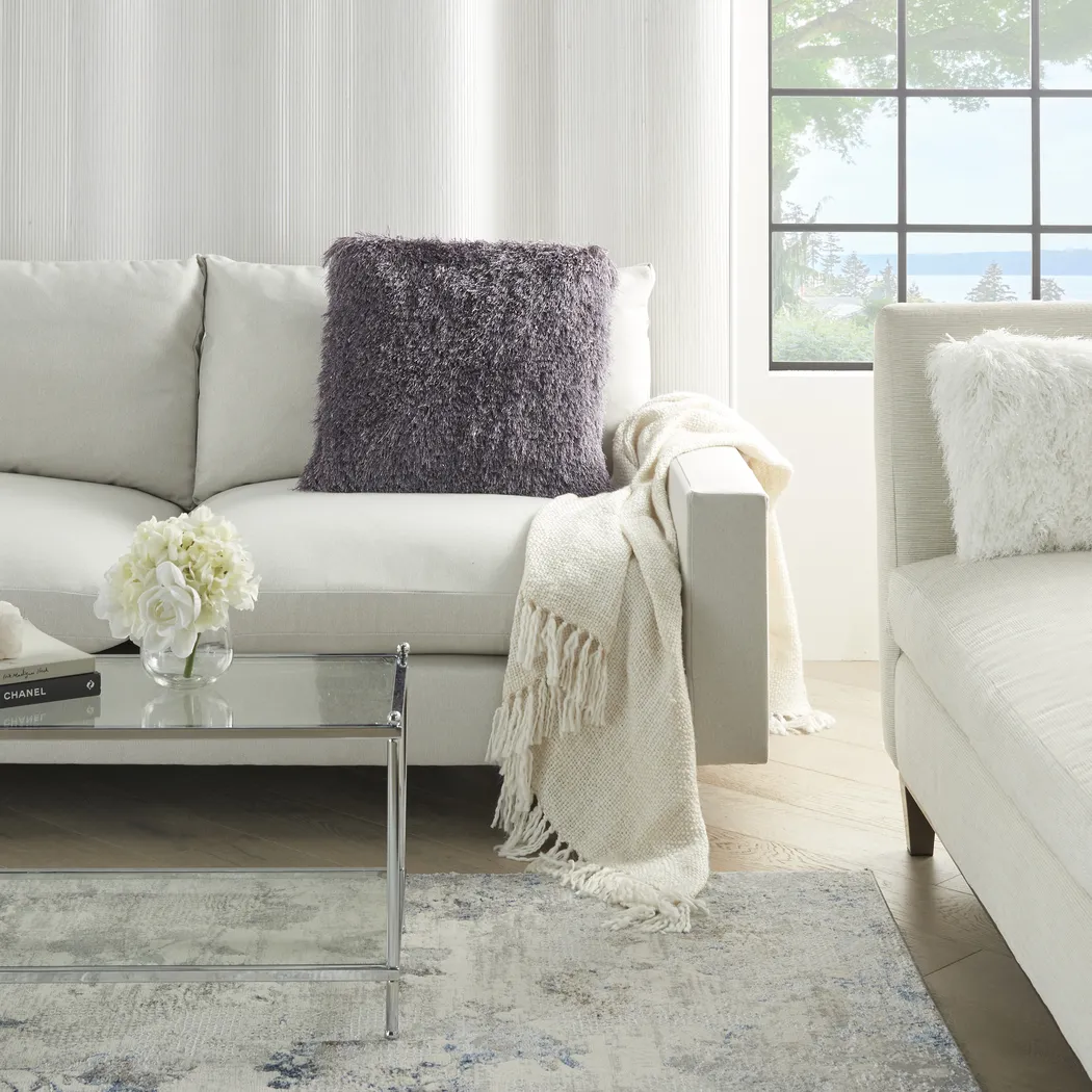 Kids Souzan II Lavender Throw Pillow - Thumbnail - Image 4