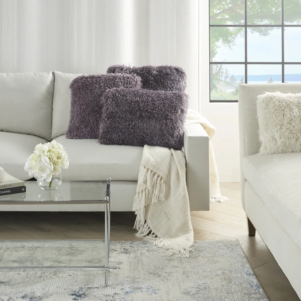 Kids Souzan II Lavender Throw Pillow - Thumbnail - Image 5