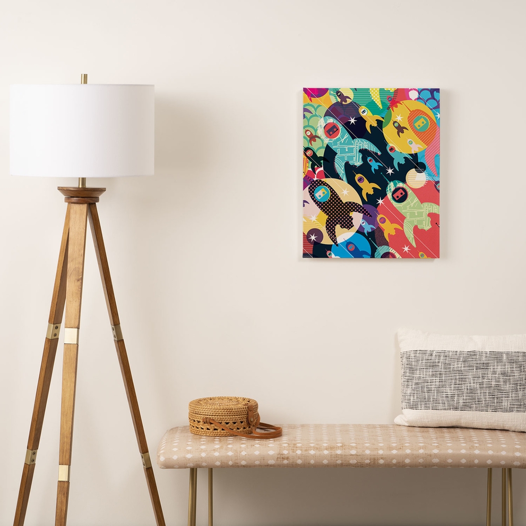 Kids Space Fleet II Rainbow Artwork - Thumbnail - Image 2