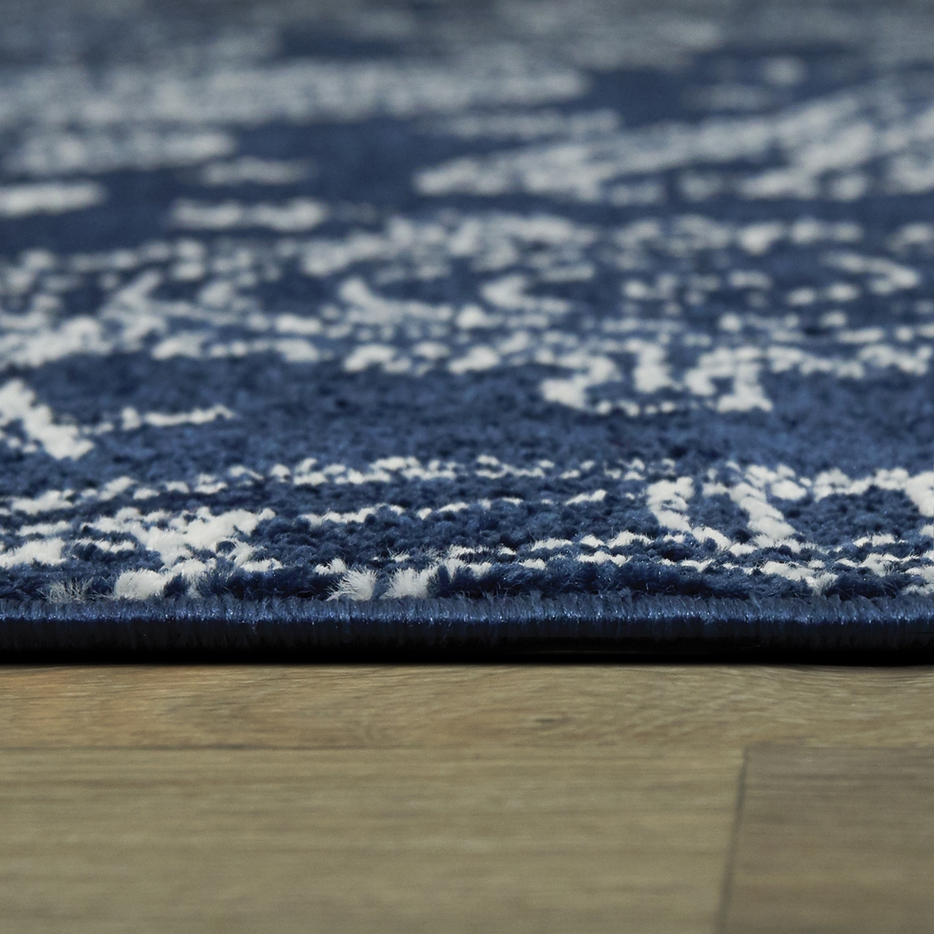 Kids Space Rockets Blue 3'11 x 5'7 Rug - Thumbnail - Image 5