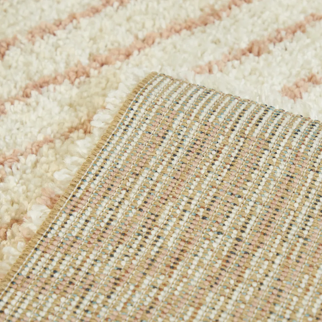 Kids Rosy Rainbow Pink 5'3 x 7' Rug - Thumbnail - Image 5