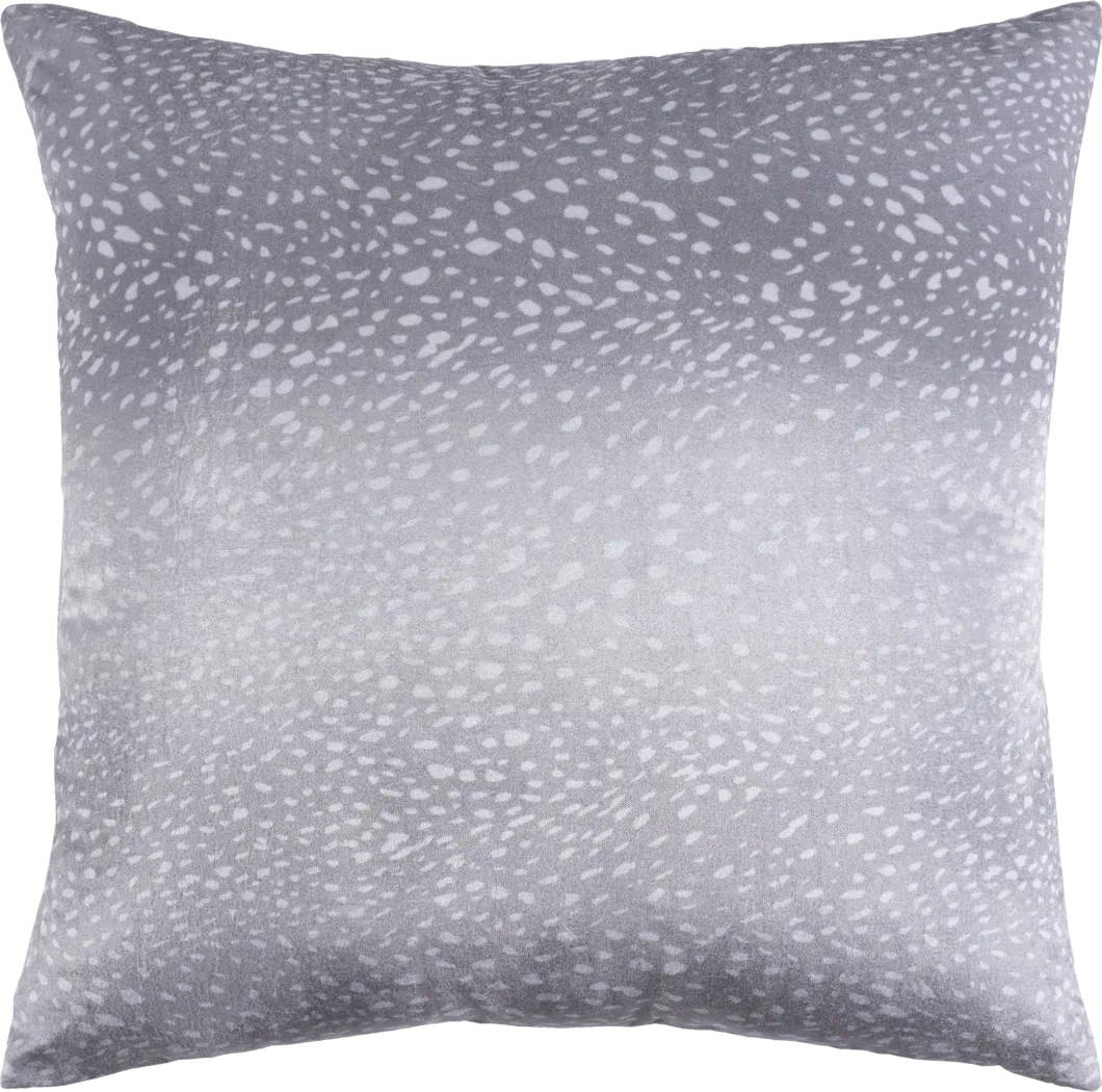 Kids Sparkly Doe Gray Accent Pillow - Thumbnail - Image 2