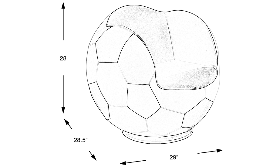 Dimension Image. Please refer to the Dimension Tab on this page for dimension details.