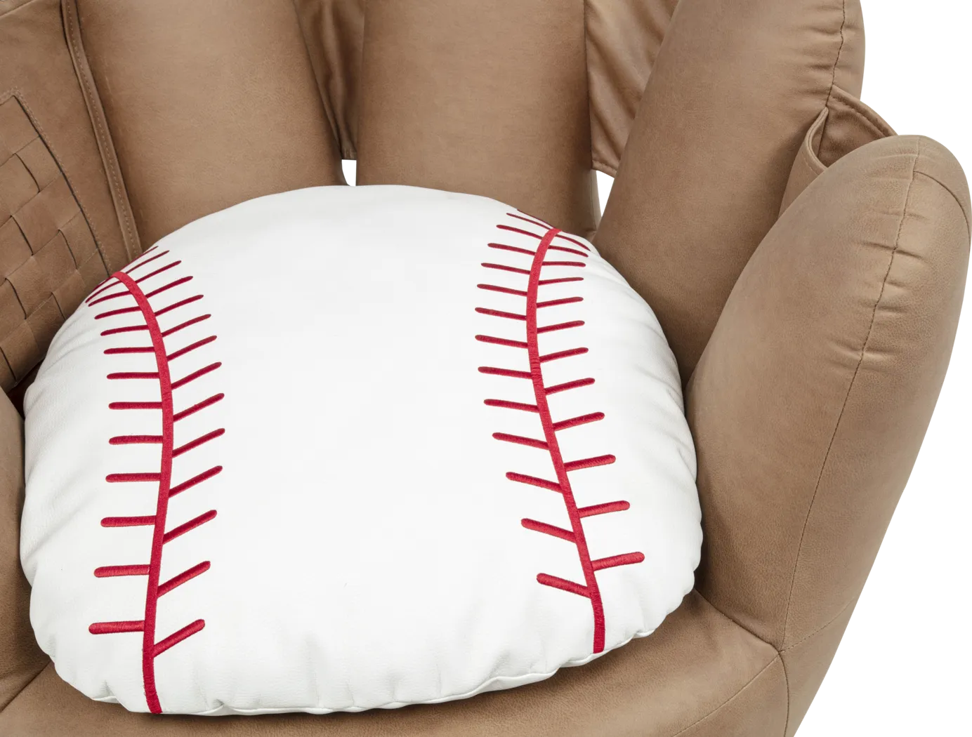 Kids Sports Zone 3.0 Brown Glove Swivel Chair - Image 5