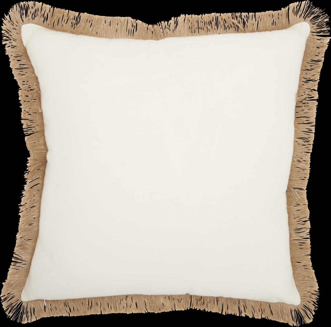 Kids Spring Ride White Accent Pillow - Thumbnail - Image 2