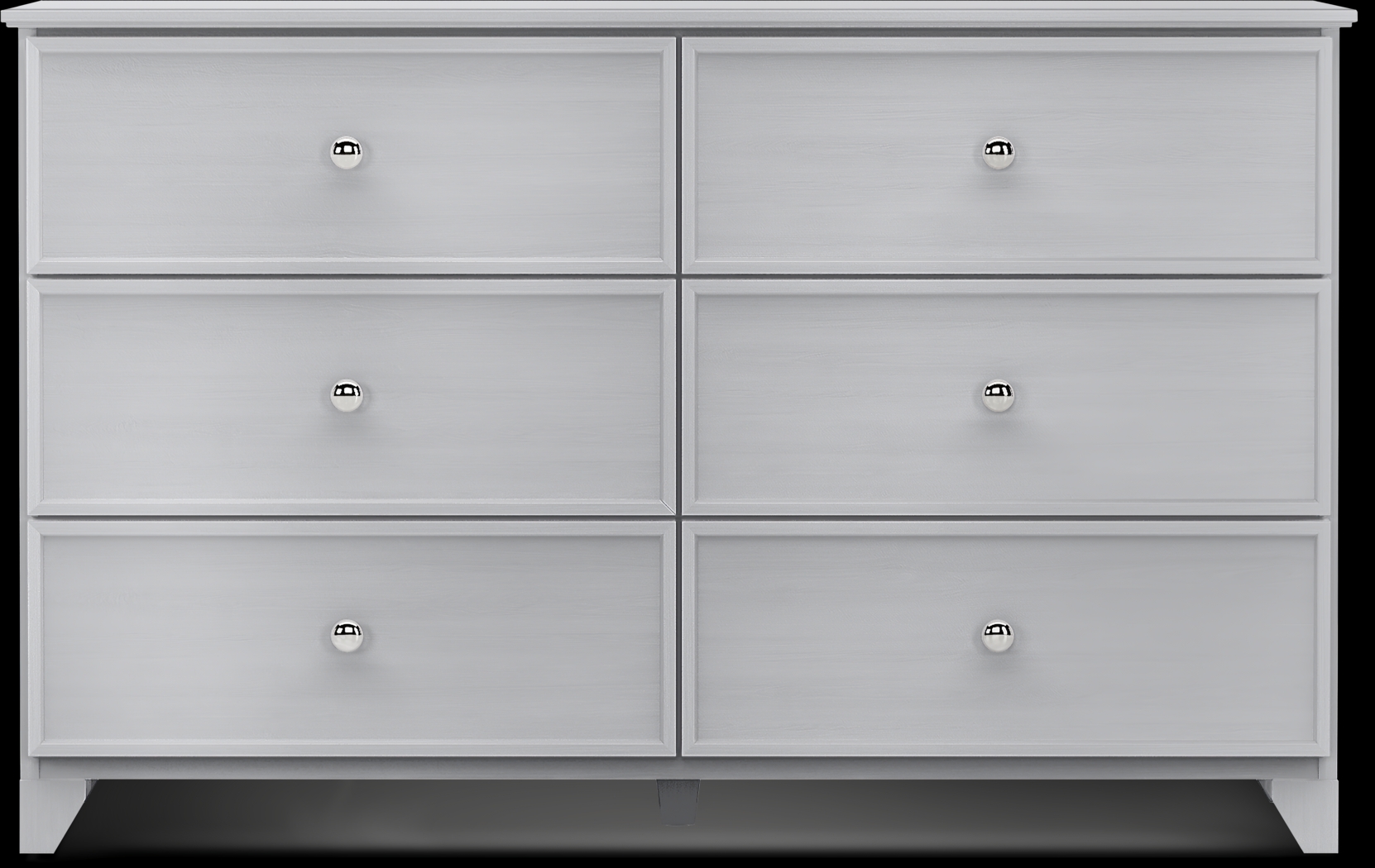 Kids Springtown Gray Wash Dresser - Thumbnail - Image 1