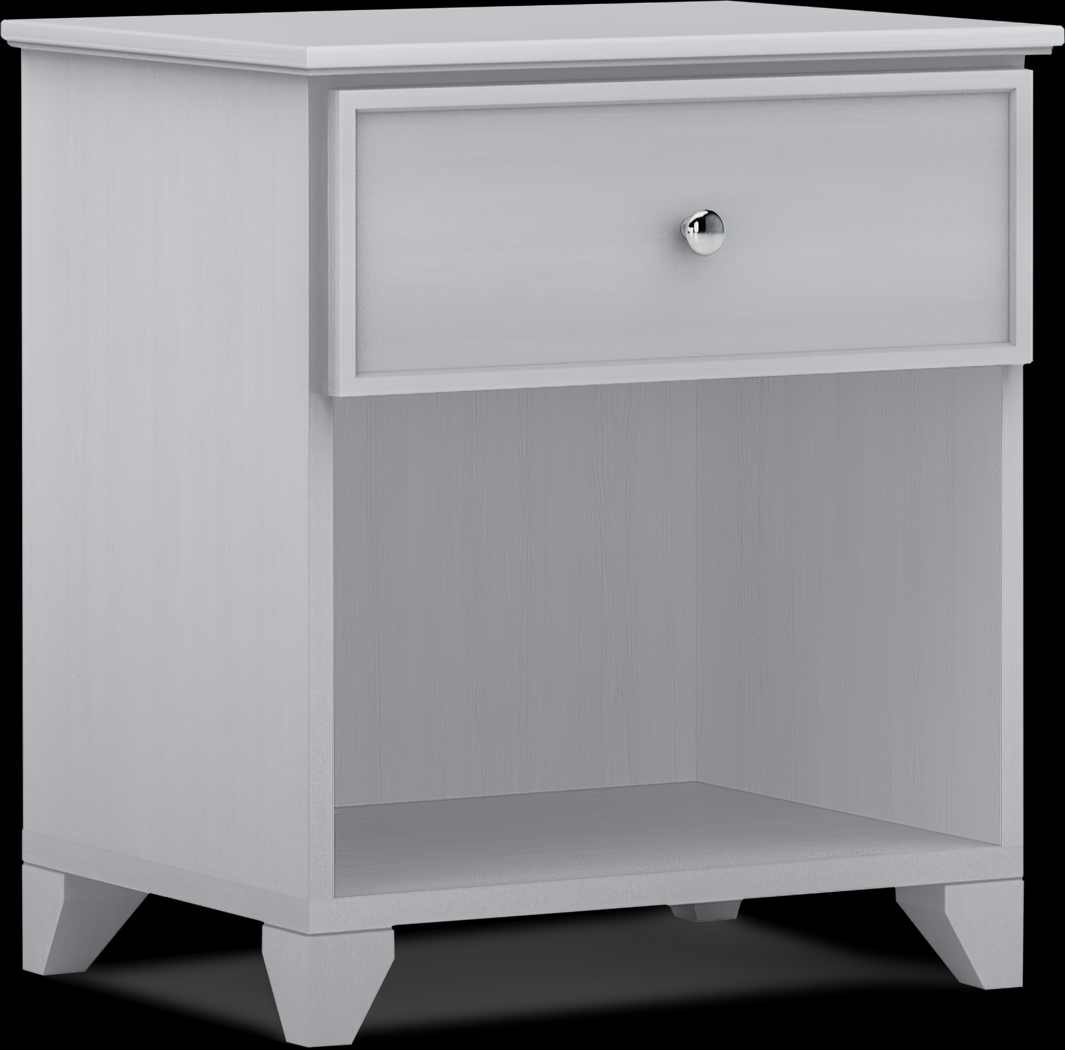 Kids Springtown Gray Wash Nightstand - Thumbnail - Image 2