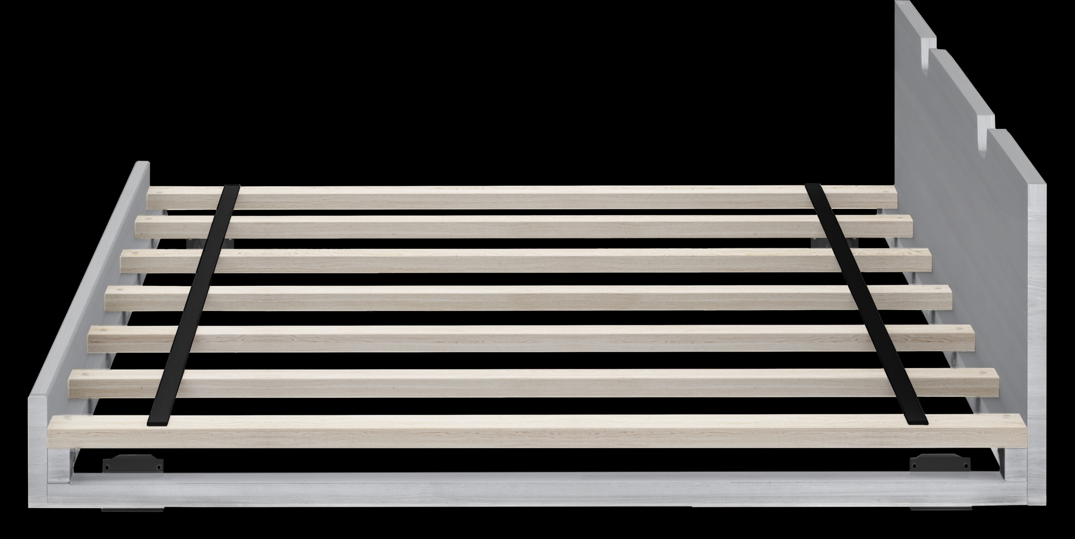 Kids Springtown Gray Wash Twin Trundle - Thumbnail - Image 3