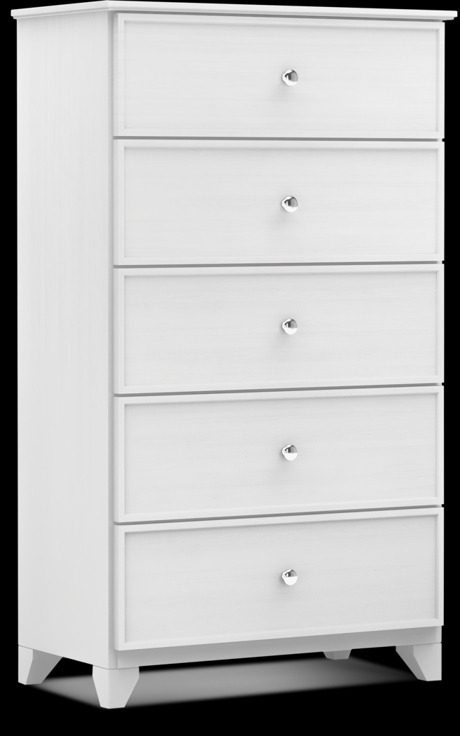 Kids Springtown White Wash Chest - Thumbnail - Image 2