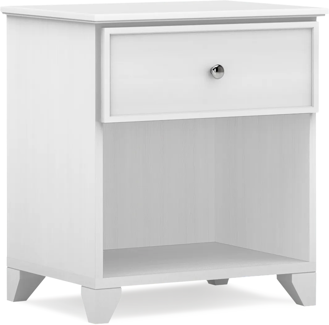 Kids Springtown White Wash Nightstand - Thumbnail - Image 2
