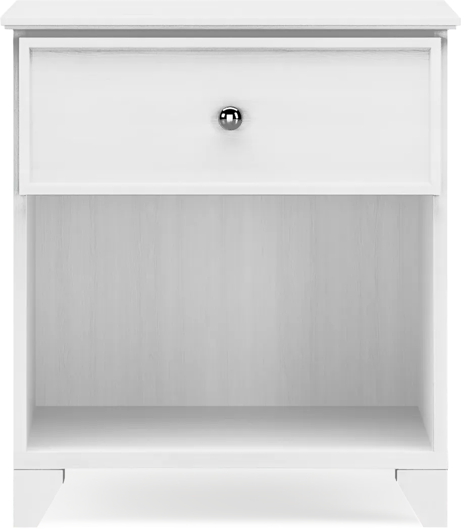 Kids Springtown White Wash Nightstand - Thumbnail - Image 1