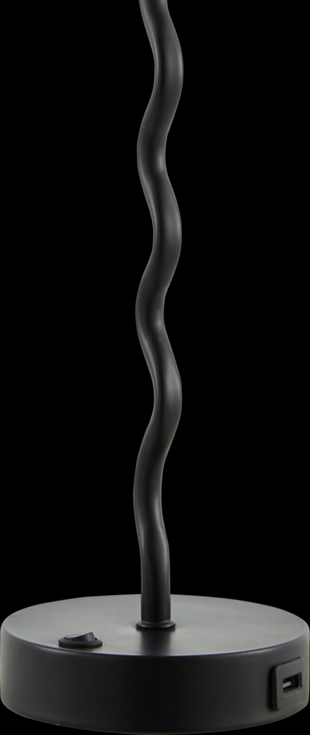 Kids Squiggly Lane Black Lamp, Set of 2 - Thumbnail - Image 2