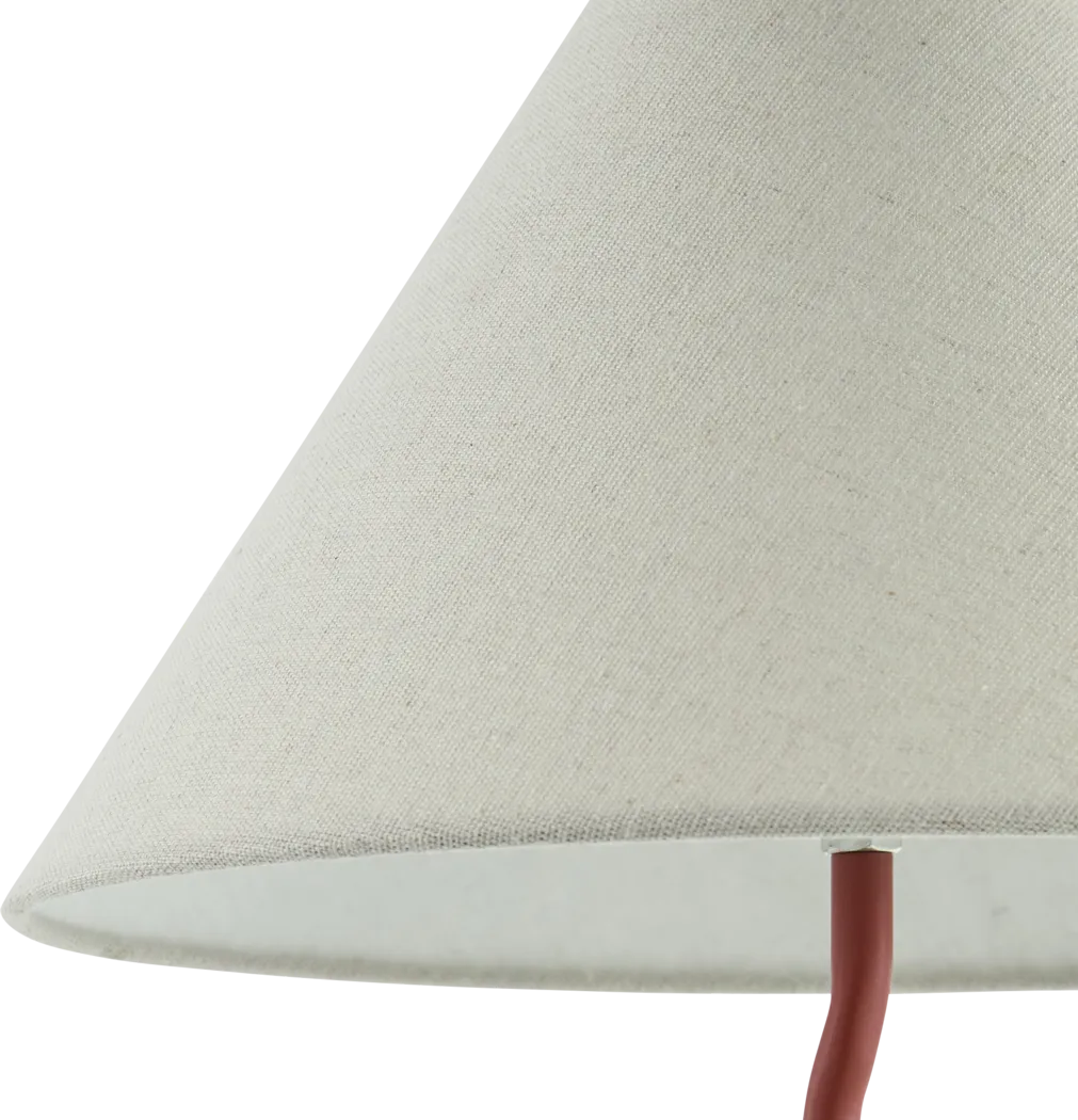 Kids Squiggly Lane Red Lamp, Set of 2 - Thumbnail - Image 2