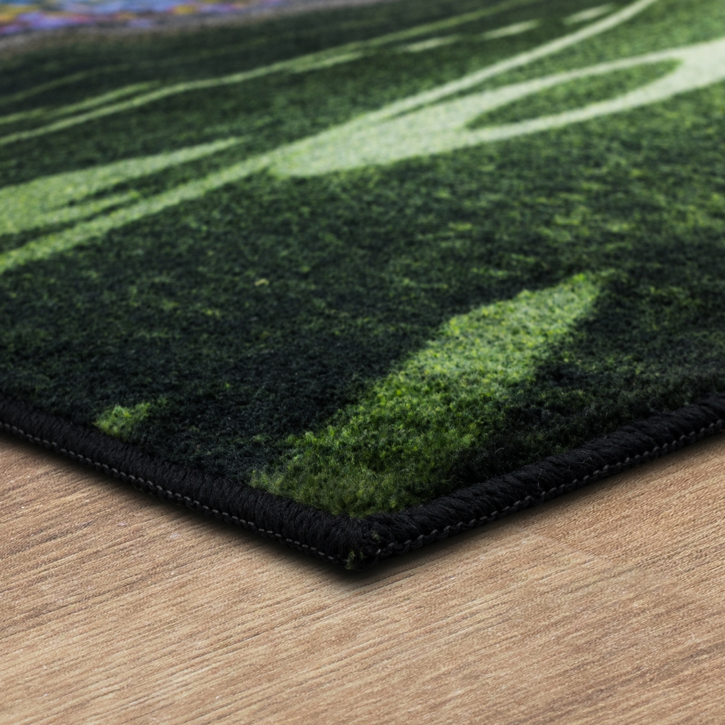 Kids Stadium Stars Multi 3'4 x 5' Rug - Thumbnail - Image 3