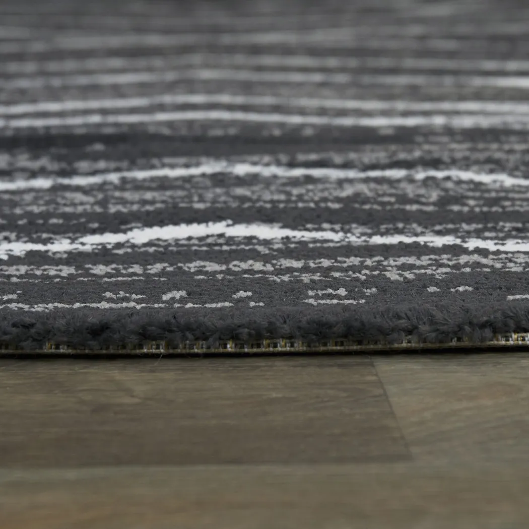 Kids Nightline Black 7'10 x 10' Rug - Thumbnail - Image 4