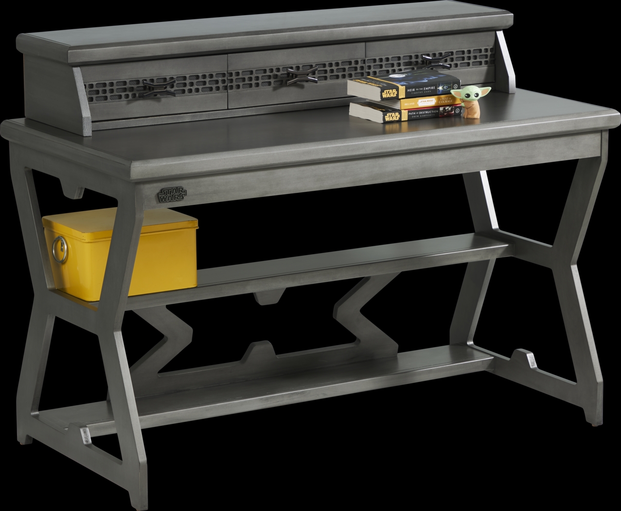 Kids Star Wars Carbonite Gray Desk & Storage Organizer - Thumbnail - Image 2