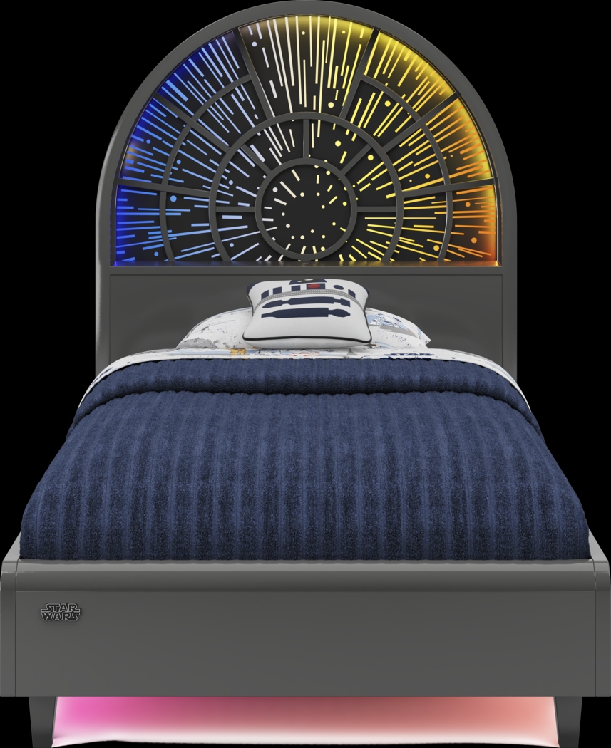 Kids STAR WARS Millennium Falcon Lightspeed Carbonite Twin Platform Bed - Thumbnail - Image 1