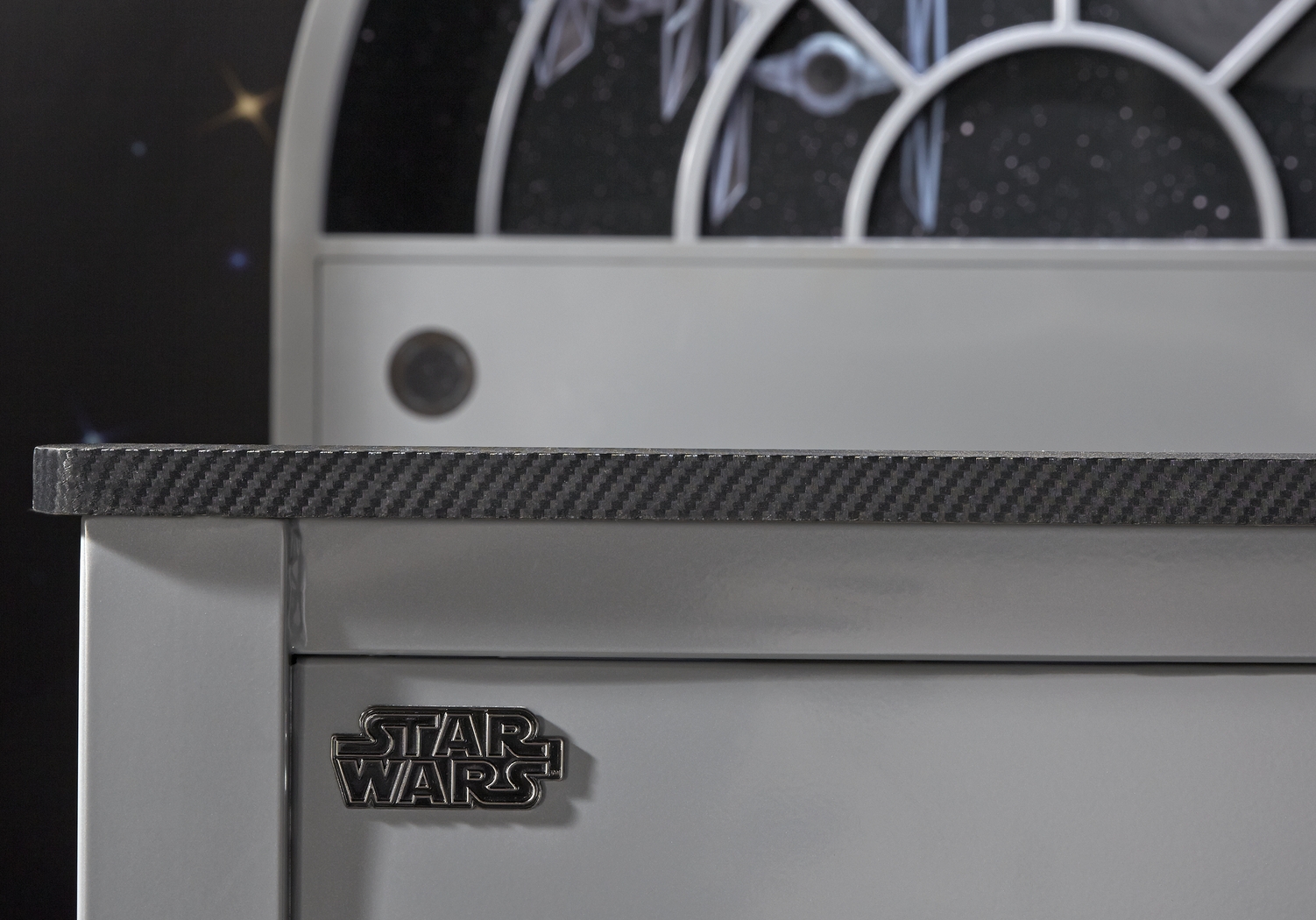 Kids Star Wars Millennium Falcon Gray 5 Pc Twin Bedroom - Thumbnail - Image 6