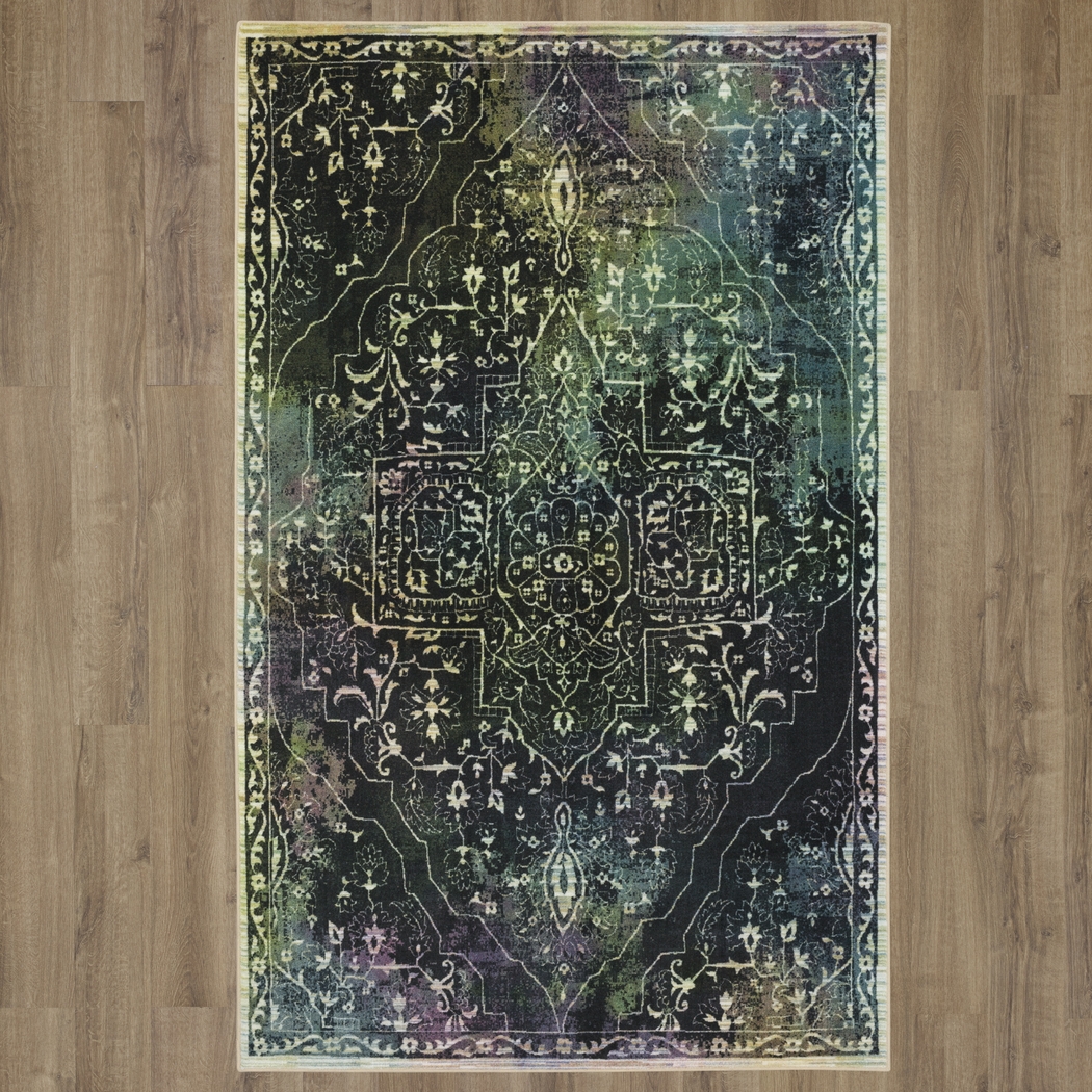 Kids Starcloud Charcoal 4' x 6' Rug - Thumbnail - Image 6