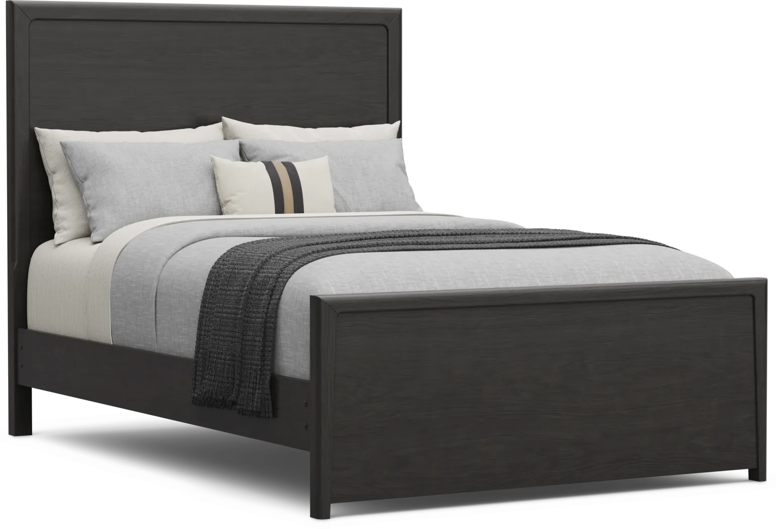 Kids Stardust Charcoal Full Panel Bedroom - Thumbnail - Image 2