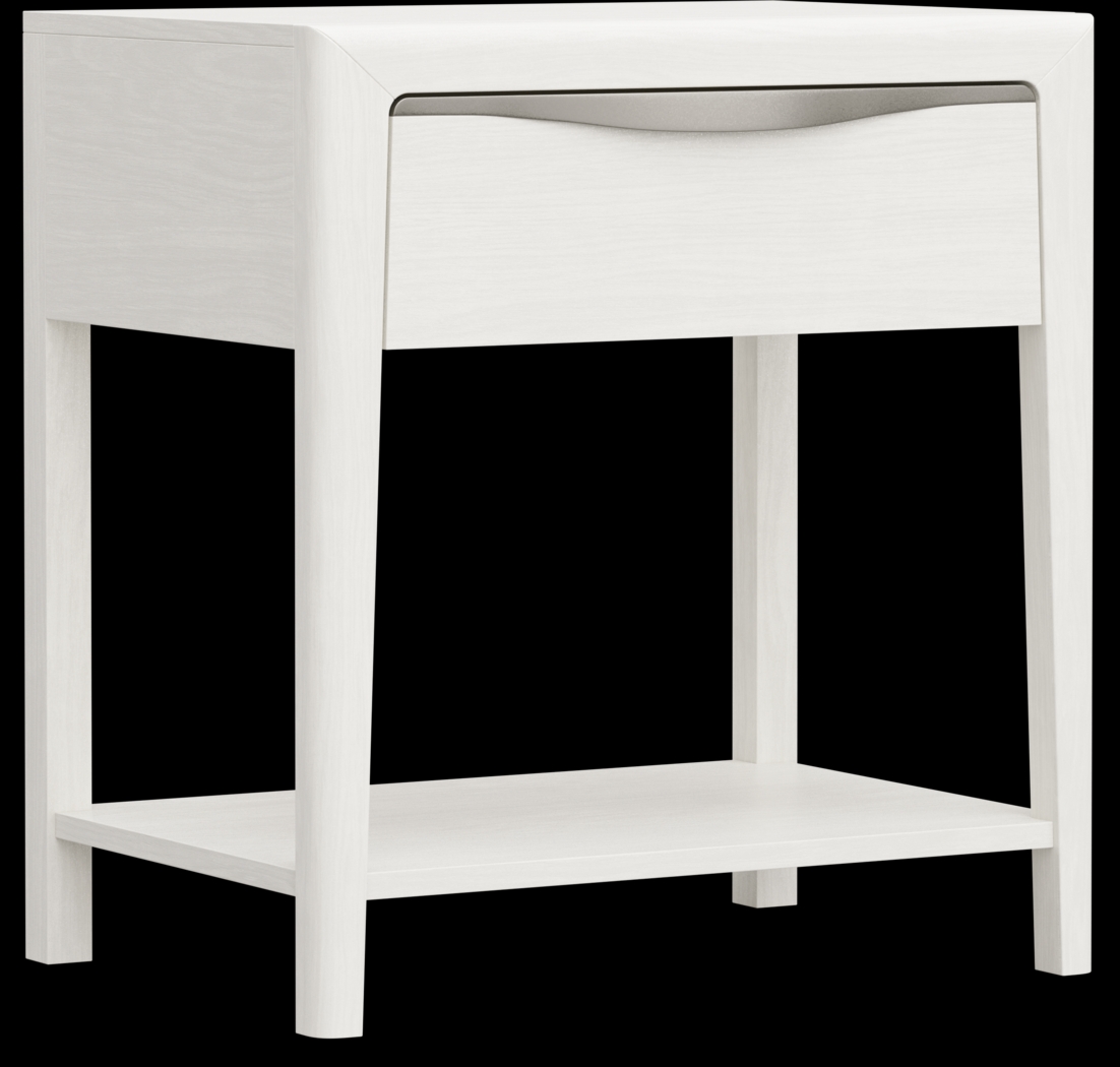 Kids Stardust Pearlized White Nightstand - Thumbnail - Image 2