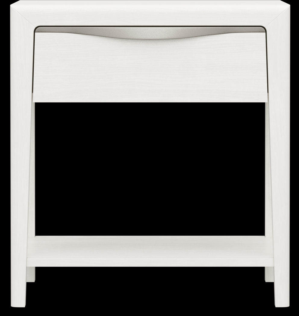 Kids Stardust Pearlized White Nightstand - Thumbnail - Image 1