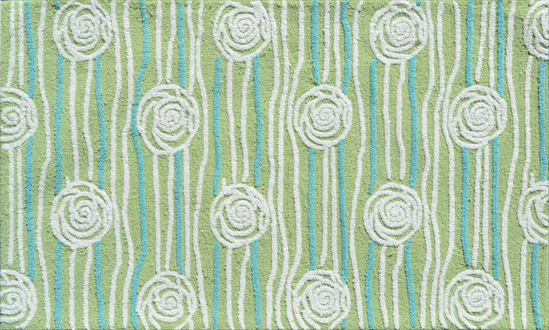 Kids Starfall Green 2'8 x 4'8 Rug - Thumbnail - Image 1
