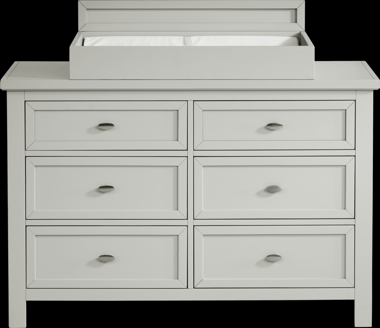 Kids Starry Dreams Gray 6 Pc Nursery with Toddler & Conversion Rails - Thumbnail - Image 6