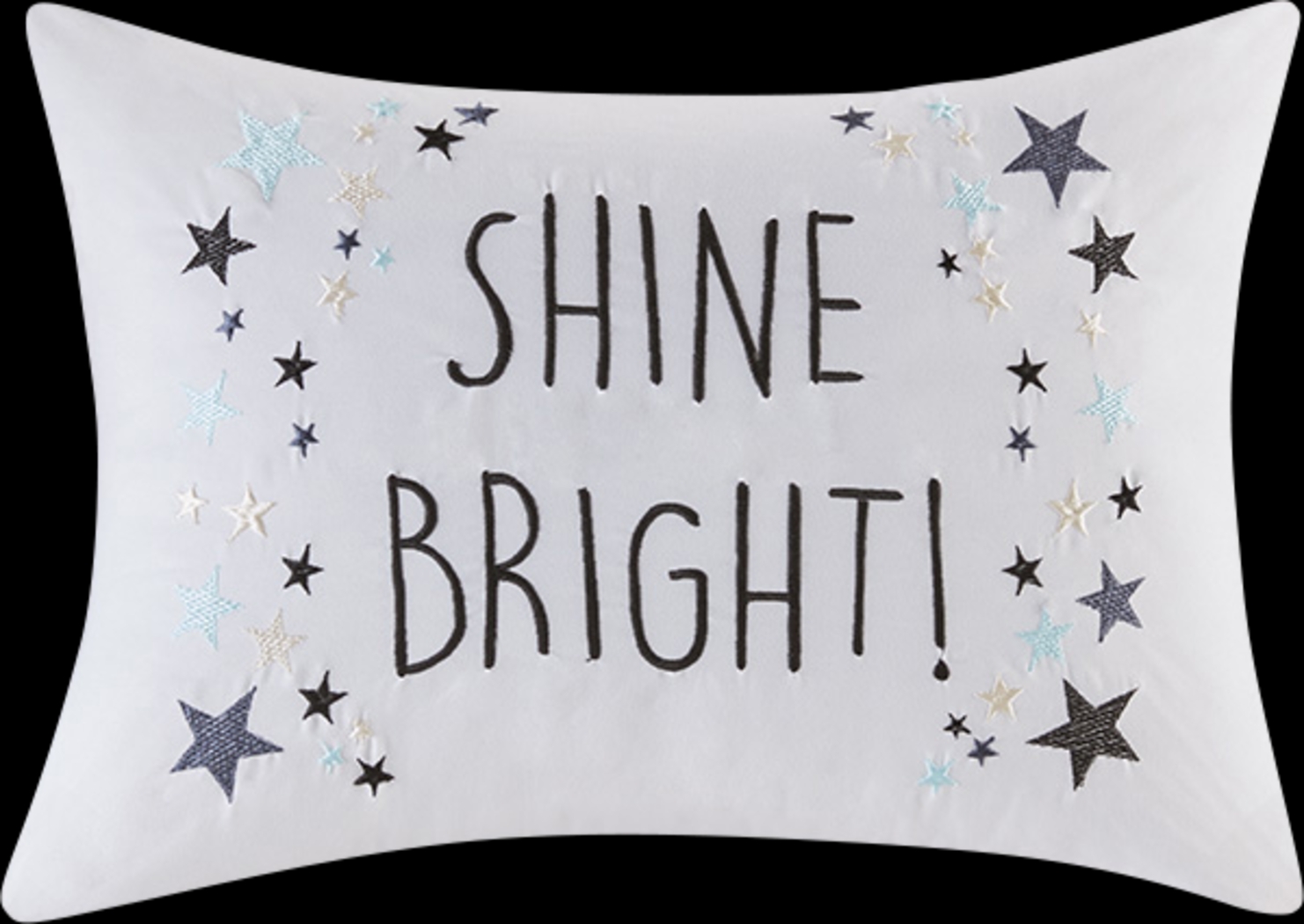 Kids Stars at Night Charcoal 6 Pc Twin Comforter Set - Thumbnail - Image 6