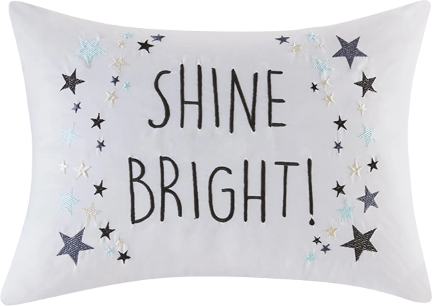 Kids Stars at Night Charcoal 8 Pc Full Comforter Set - Thumbnail - Image 6