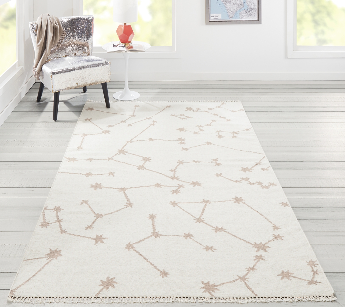 Kids Stellar Gem Ivory 5' x 7'6 Rug - Thumbnail - Image 6