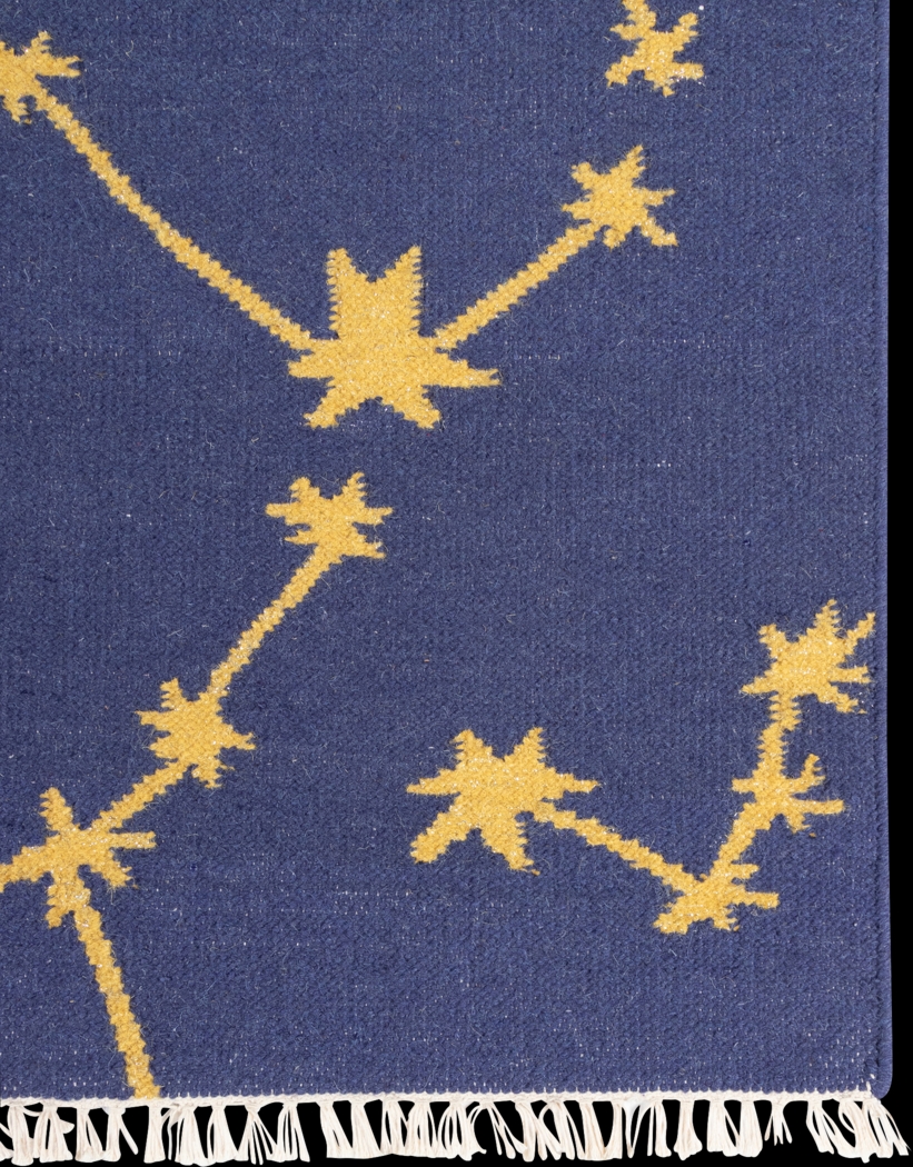 Kids Stellar Gem Navy 3'6 x 5'6 Rug - Thumbnail - Image 2