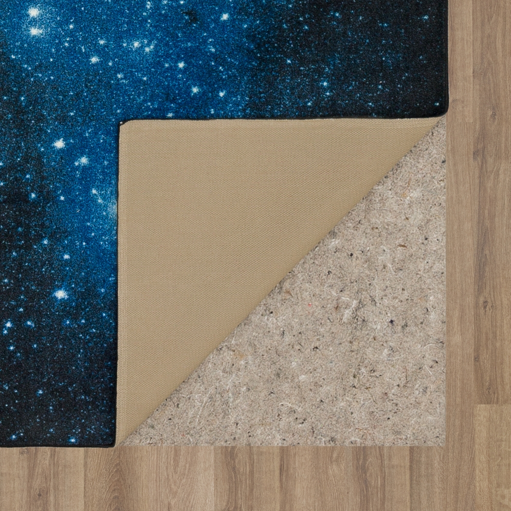 Kids Stellar Nights Blue 5' x 8' Rug' - Thumbnail - Image 2