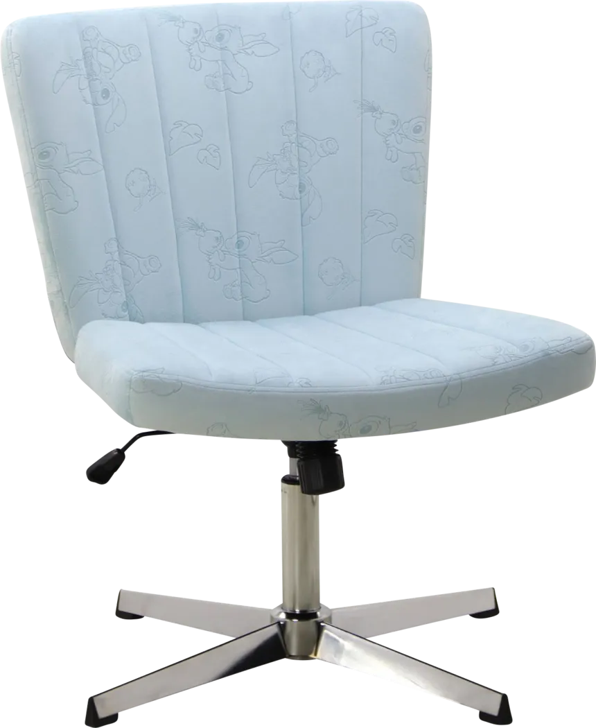 Kids Stitch Cross Blue Vanity Chair - Thumbnail - Image 2