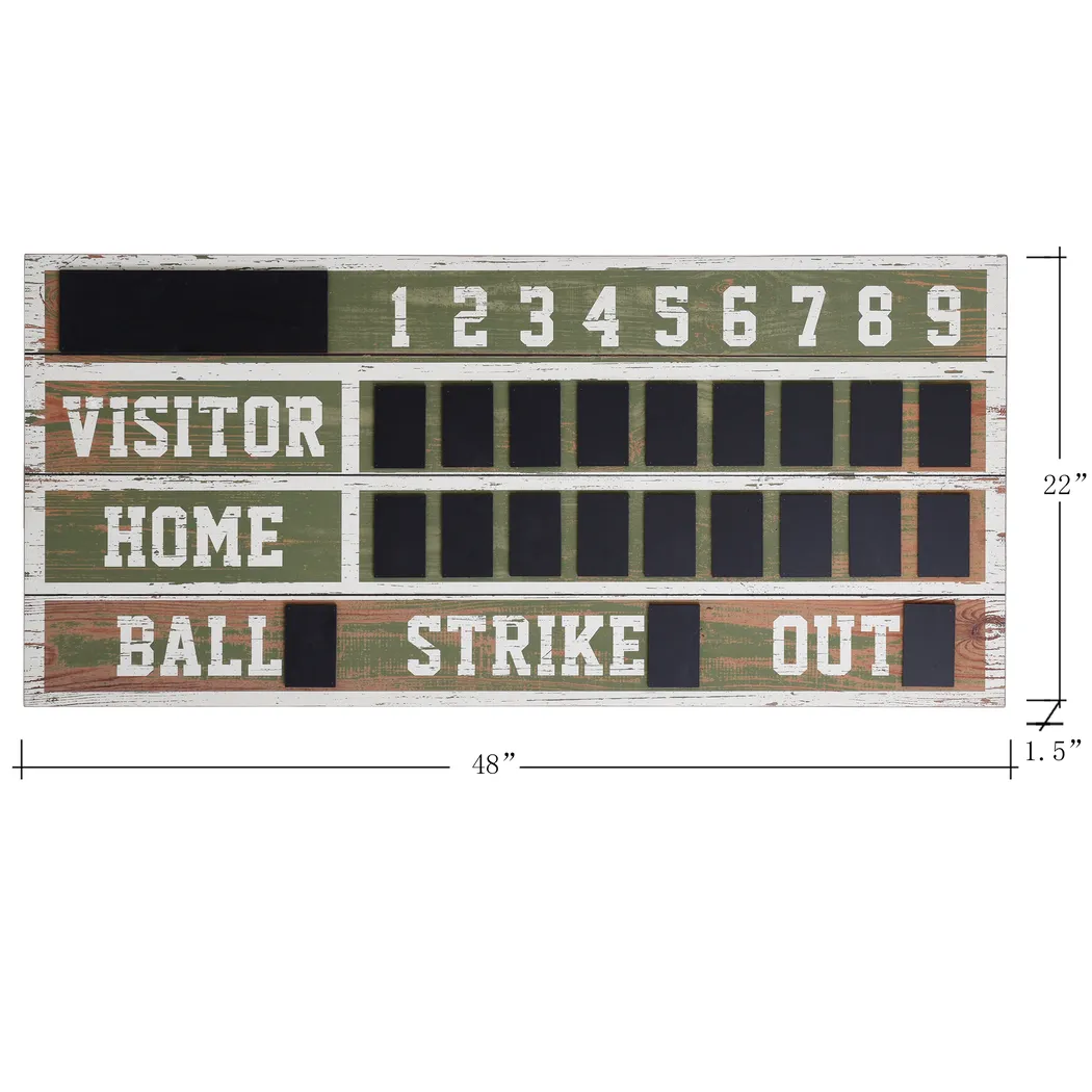 Kids Strike Out Green Wall Decor - Thumbnail - Image 5