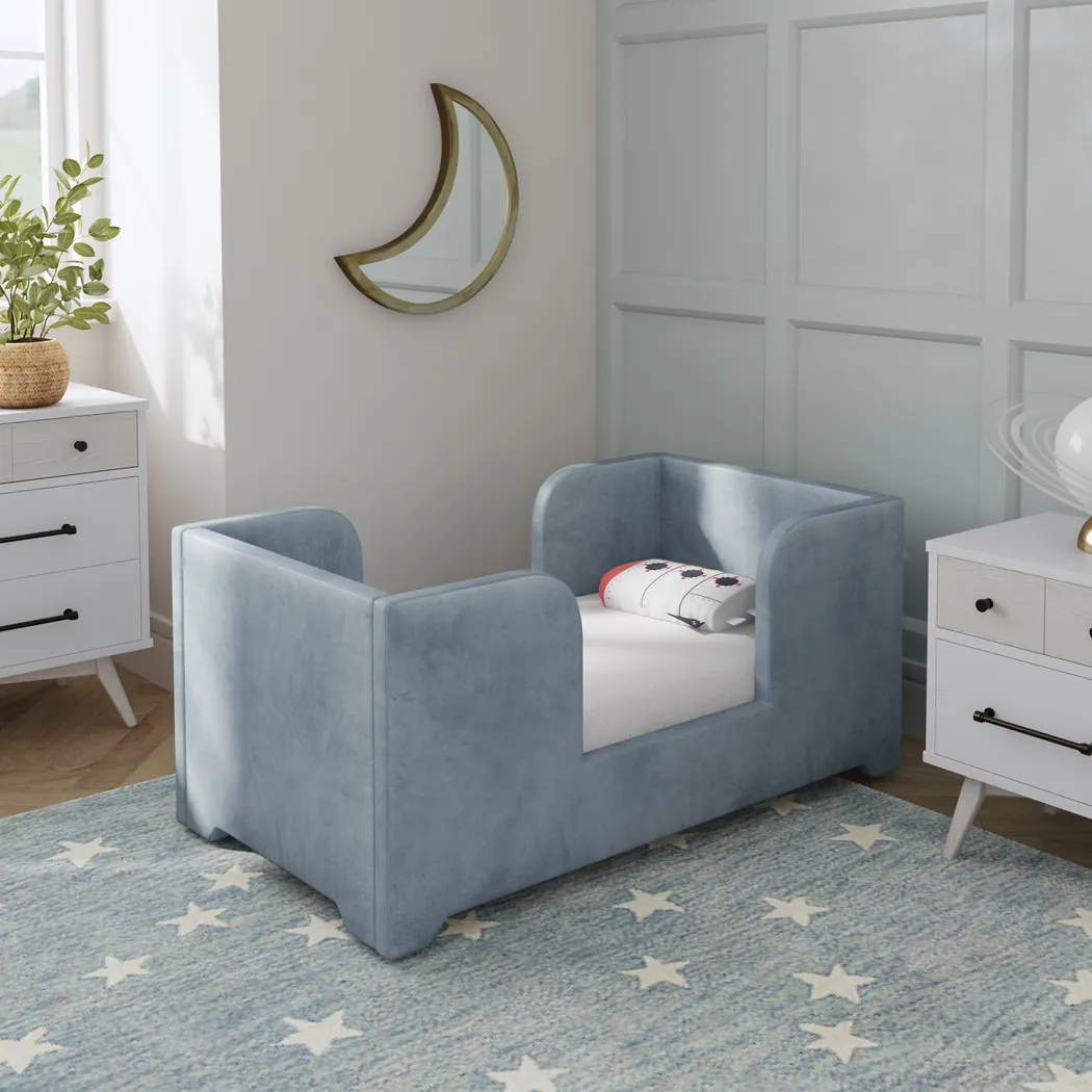 Kids Strozo Blue Toddler Bed - Thumbnail - Image 2
