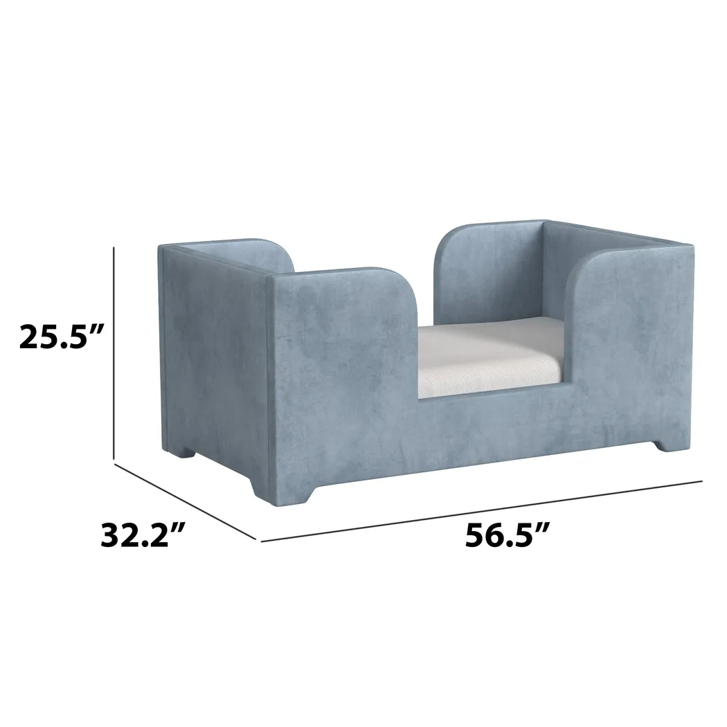 Kids Strozo Blue Toddler Bed - Thumbnail - Image 3