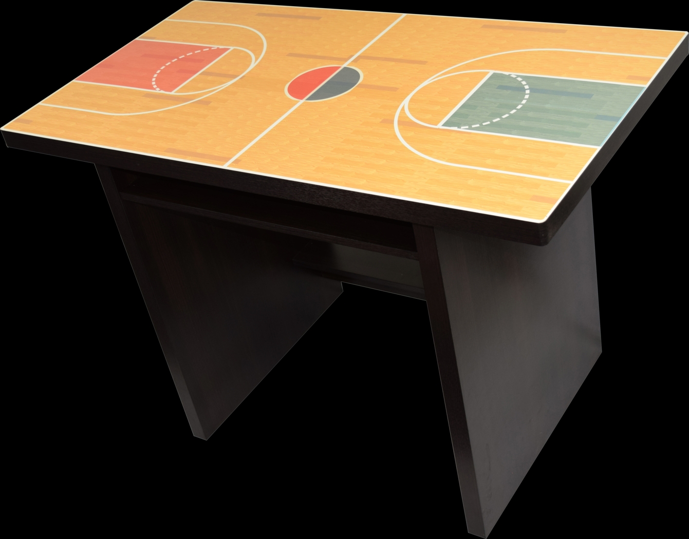 Kids Study Court Orange Desk - Thumbnail - Image 2