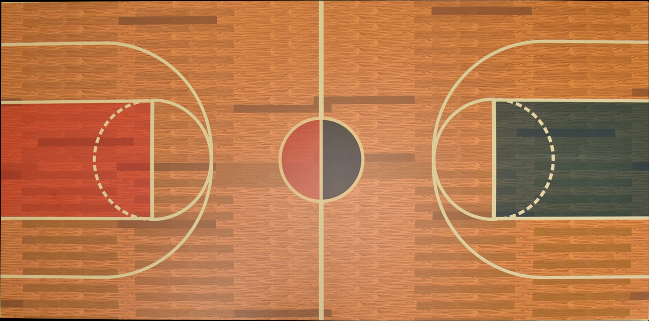 Kids Study Court Orange Desk - Thumbnail - Image 4