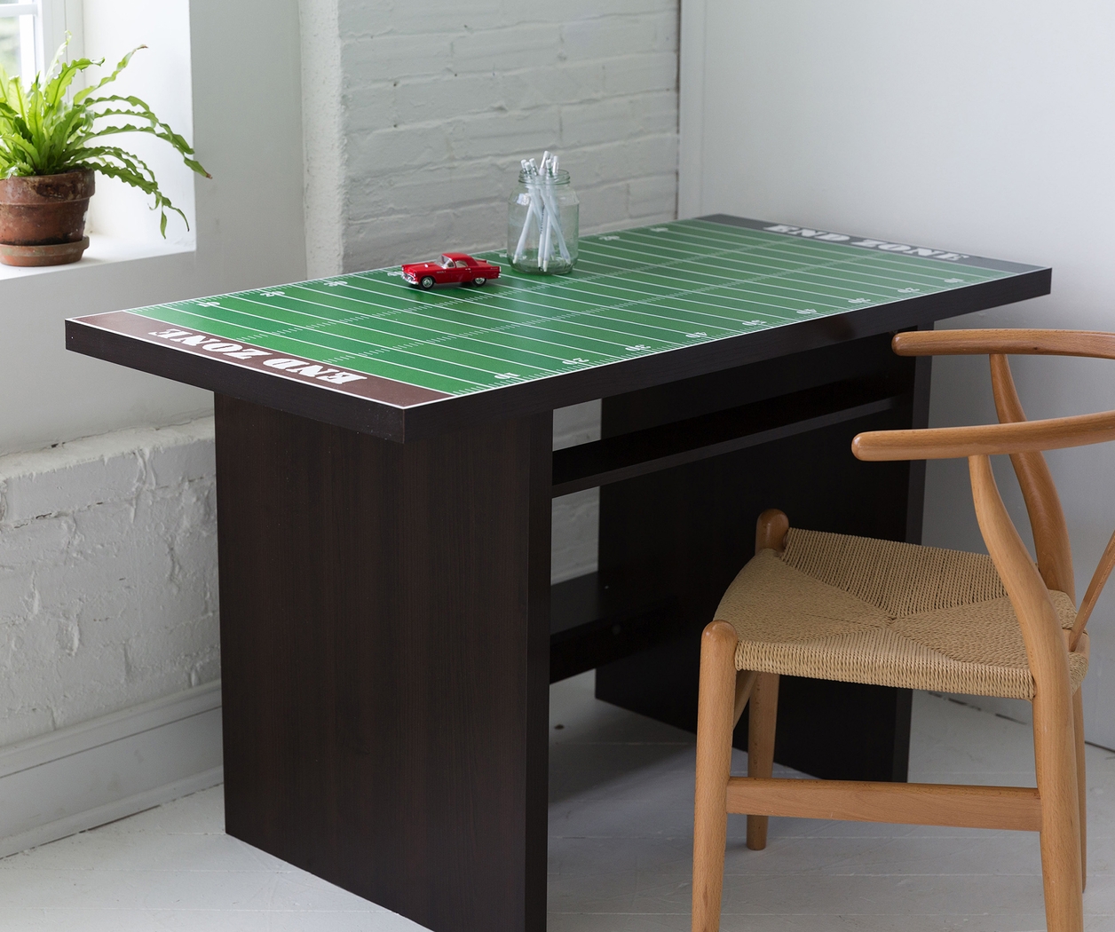 Kids Study Field Green Desk - Thumbnail - Image 5