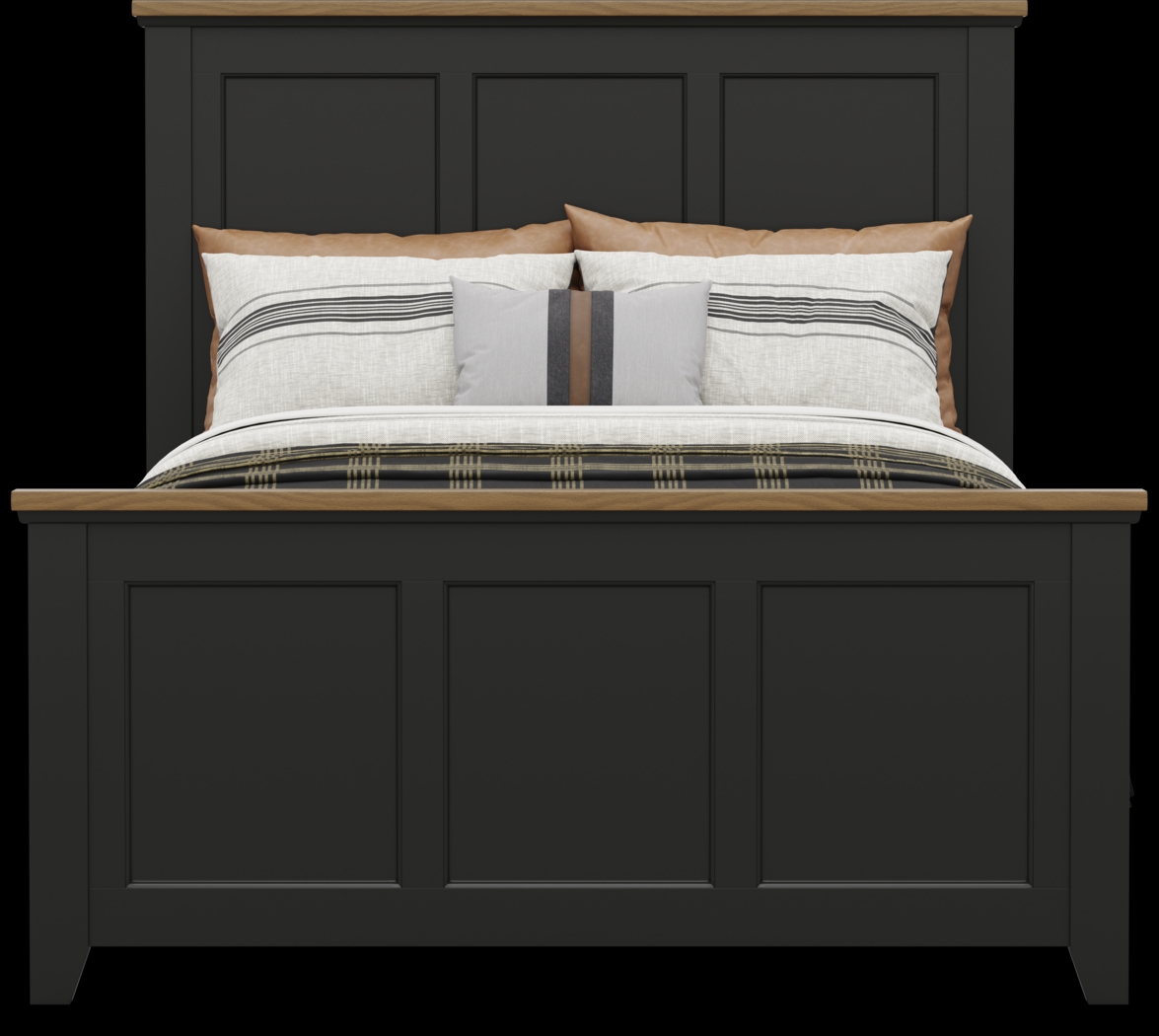 Kids Sugar Hollow Black Full Panel Bedroom - Thumbnail - Image 3