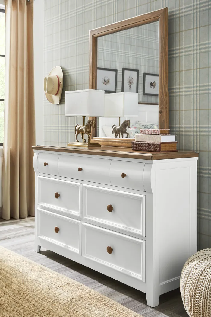 Kids Sugar Hollow White Twin Panel Bedroom - Thumbnail - Image 6